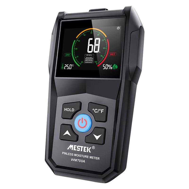 Mestek Inductieve Hout Vochtmeter Non-contact Hygrometer Digitale Vocht Detector Dichtheid 4 ~ 80% Meetinstrumenten: Default Title