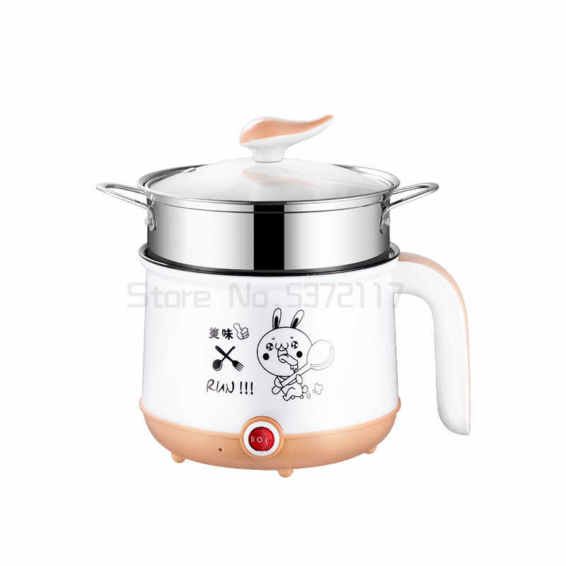 220V Mini Rice Cooker Electric Cooking Machine Single/Double Layer Available Pot Multi Electric Rice Cooker EU/UK/AU/US