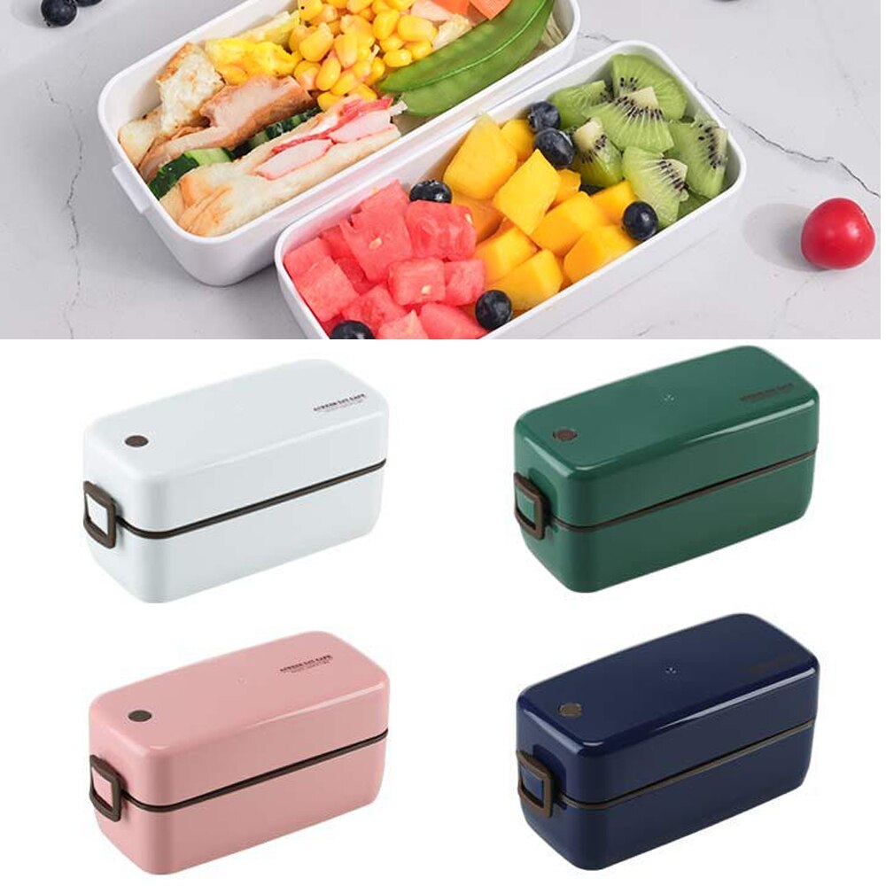 700ml Portable Japanese Lunch Box Food Container Bento Box Eco Friendly Wheat Straw Lunchbox For Kids Food Box