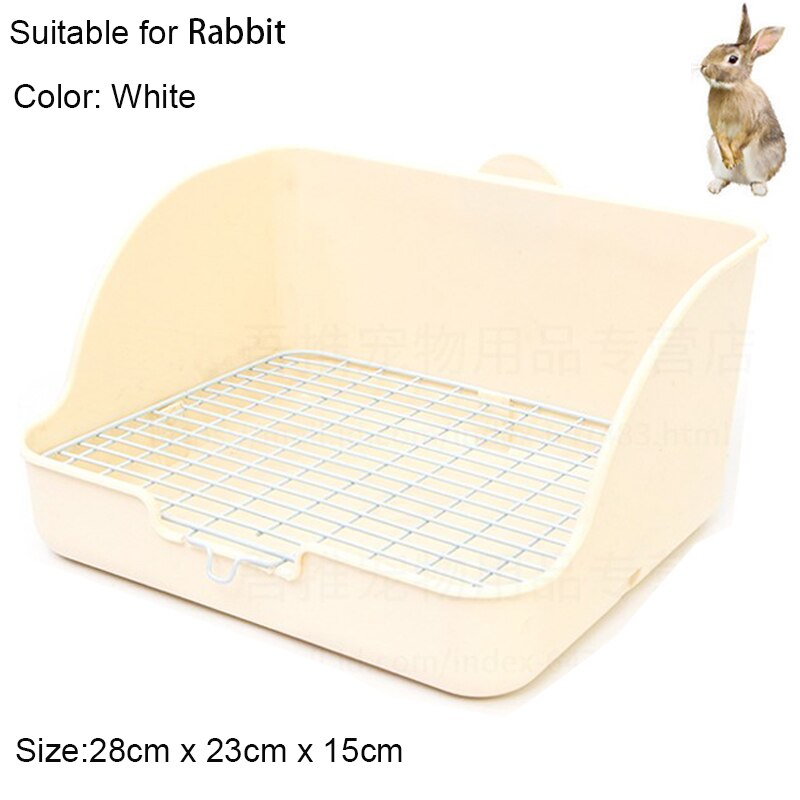 Bac à litière d'angle pour animaux domestiques, pour Hamster, chat, lapin, nettoyage, intérieur, formation pour petits animaux: 8