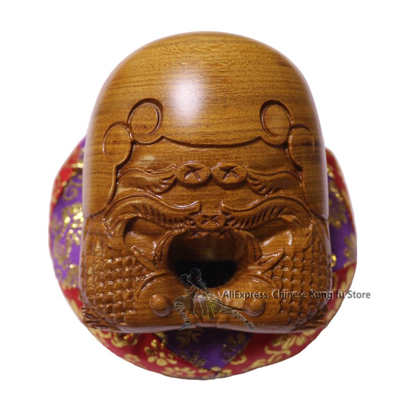 3.5 "Zen Boeddhistische Monnik Muyu Palissander Houten Vis Mokugyo Tempel Blok Drums