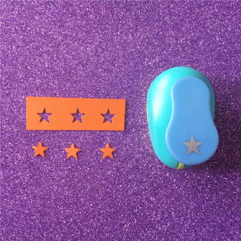 Free Ship 3/8"(9mm) Star shaped paper cutter school craft punch perfurador scrapbooking hole punch for kids furador diy puncher