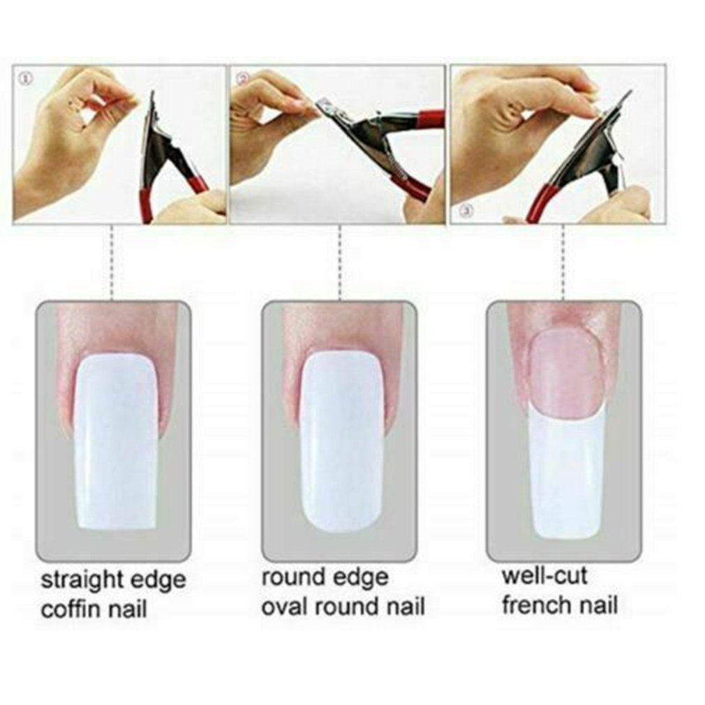 Manicure U-Shaped Tool Word Scissors Acrylic Nail Scissors False Nail Clipper Manicure Tools Clip Tool