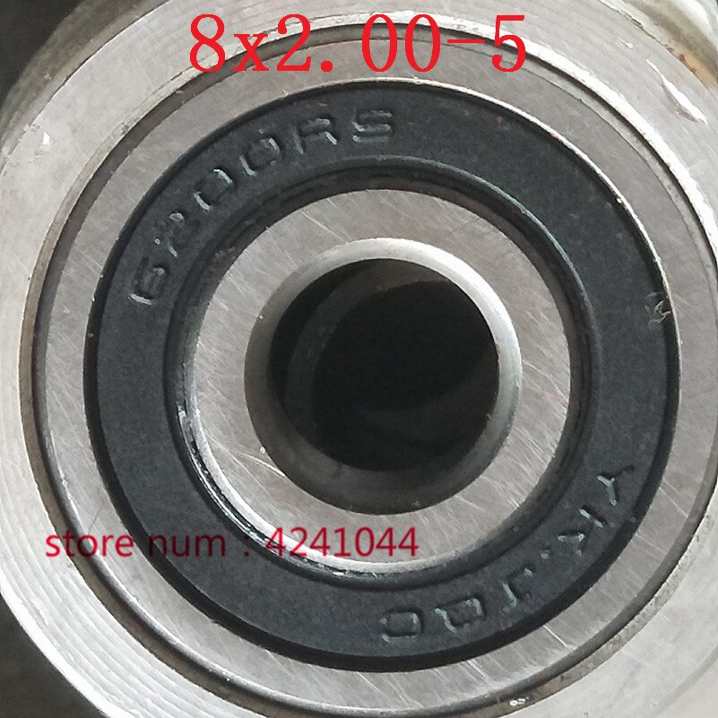 8X2.00-5 Tyres Tubeless Tires with alloy rims 8 inch wheel hub for Pocket Bike MINI Bike