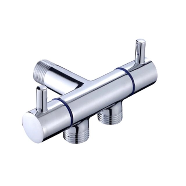 Wall Stainless Steel Angle Valve G1/2\\\\\\\\\\\\\\\" Kitchen Bathroom Toilet Water Stop Valve Brushed Nickel 1x Shut Off Valve: Gold