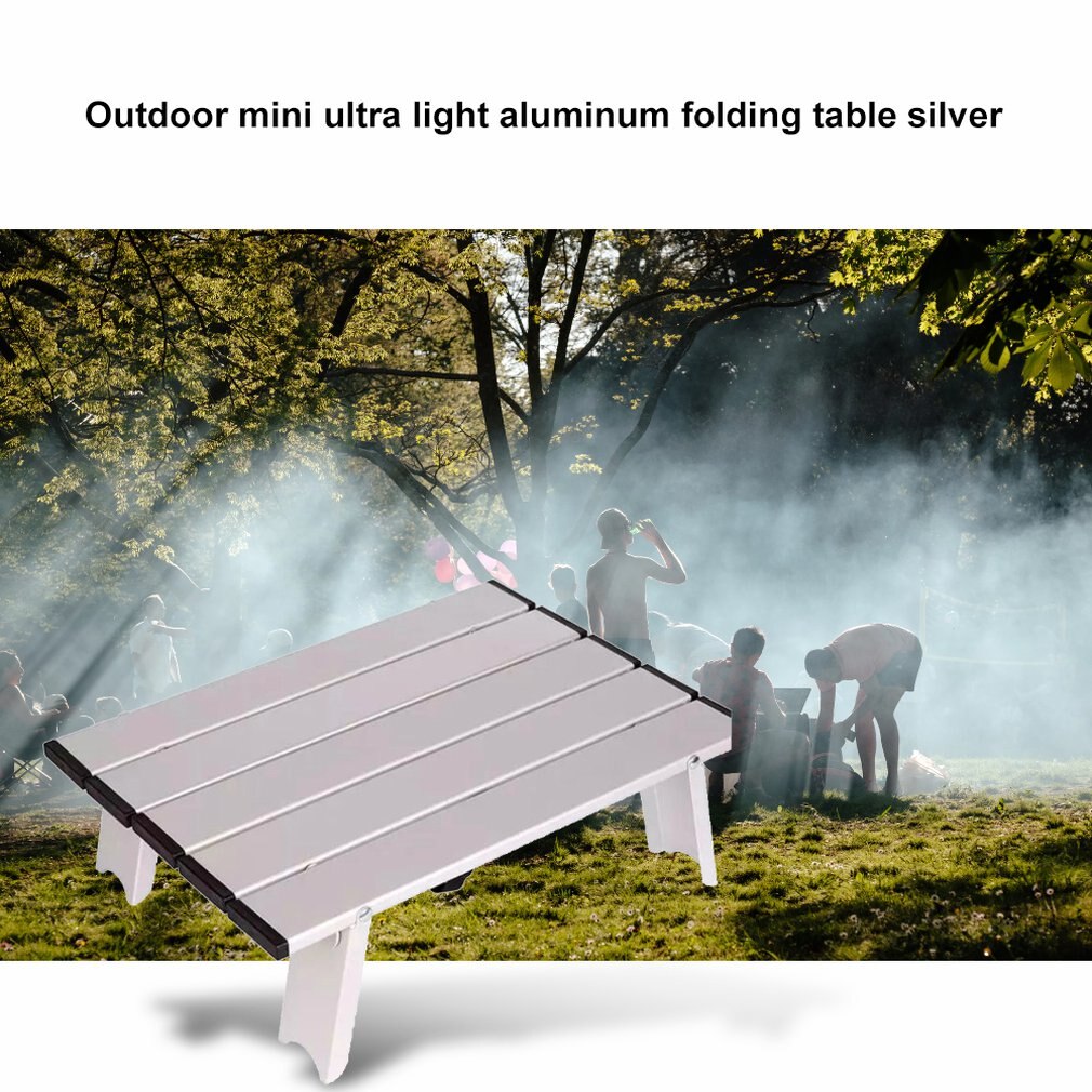 Japan Camping Strand Außen Mini Ultra Licht Aluminium Klapptisch Mini Computer Schreibtisch Professionelle