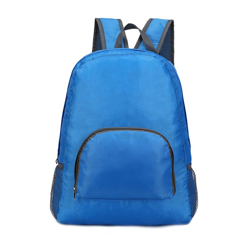 Light Sport Backpack, Folding Day Bag, Waterproof Hiking Travel Bag , Men Women Casual Bag Multi-Function Backpack: Blue