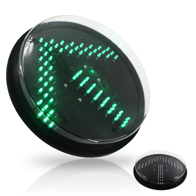 12Inch Tricolore RYG Arrow Led Traffic Lights Module Signal: Green  85-265VAC