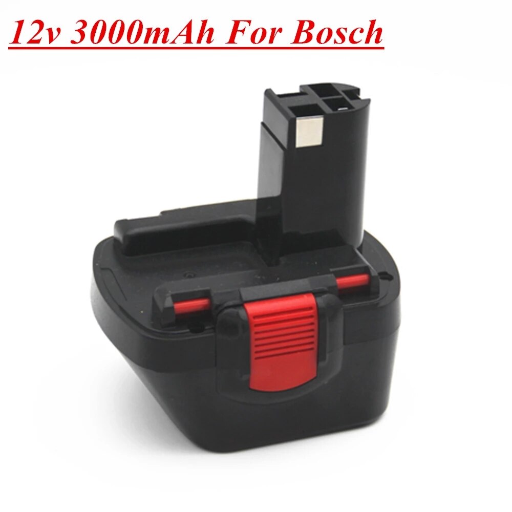 12v 2000mah 3000mah 5000mah Battery for Bosch 12V Drill GSR 12 VE-2 GSB 12 VE-2 PSB 12 VE-2 BAT043 BAT045 BTA120 26073 35430: 1pcs 3000mah
