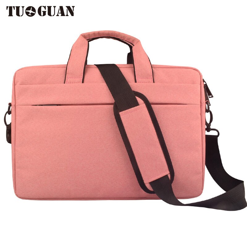 Bolsa portátil saco portátil à prova dwaterproof água portátil computador caso pastas notebook saco de ar pro por 13.3 polegadas para homem/mulher: pink