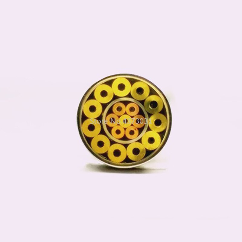 Remaches de alfiler de mosaico de 5mm para cuchillo, mango de tornillo decorativo, 9 tipos de , estilo exquisito, herramienta de mango de cuchillo de 9cm de longitud