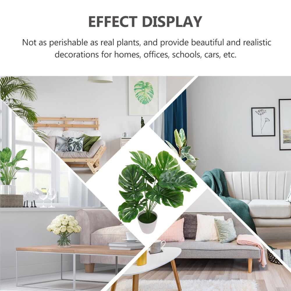 GREENTIME Set van 4 nepplanten in zwarte pot, mini kunstmatige eucalyptus potplant, klein kunstgras groen in pot voor binnen, thuiskantoor, boerderij, badkamer, tafeldecoratie