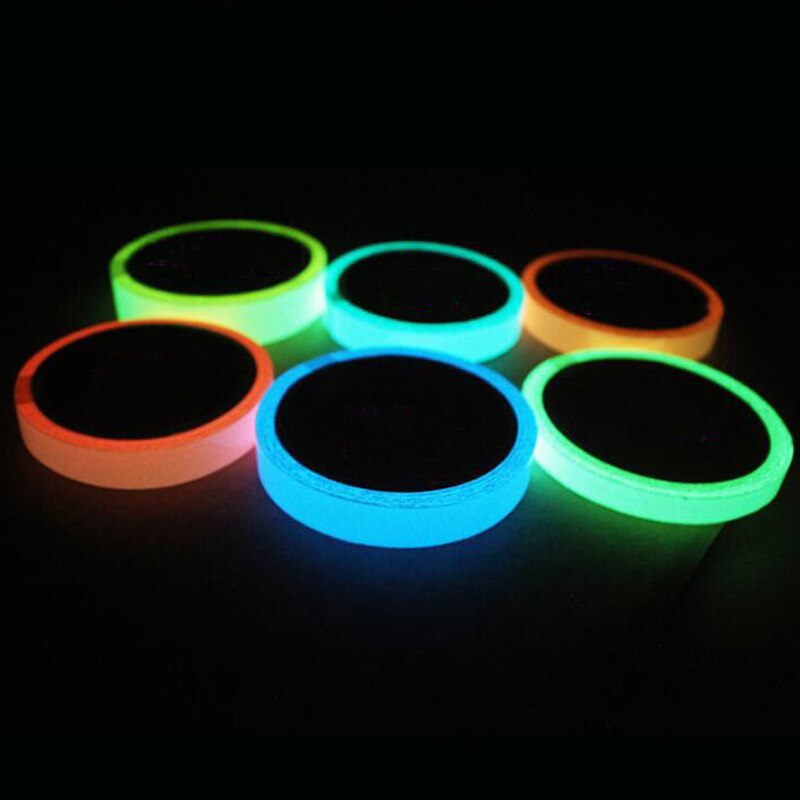 3M Luminous Tape Sticker High Visibility Waterproof Glow in the Dark Reflective Stripes Night Safety Warning Tape DIY Cinema