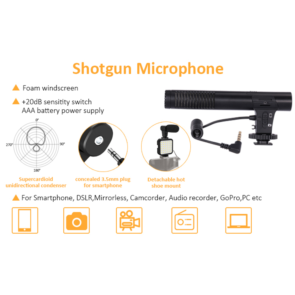 Smartphone Vlogging Kit Video Recording Equipment with Tripod Fill Light Shutter for Camera Phone Photography Set Mic Vlogger
