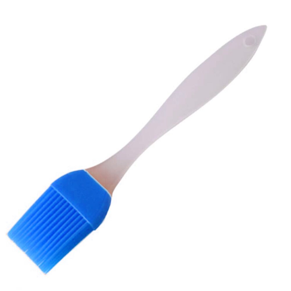 1pc petit Silicone brosse à pâtisserie détachable pâtisserie BBQ cuisson pique-nique brosse maison cuisine extérieur Gadgets cocina accesorio: Bleu