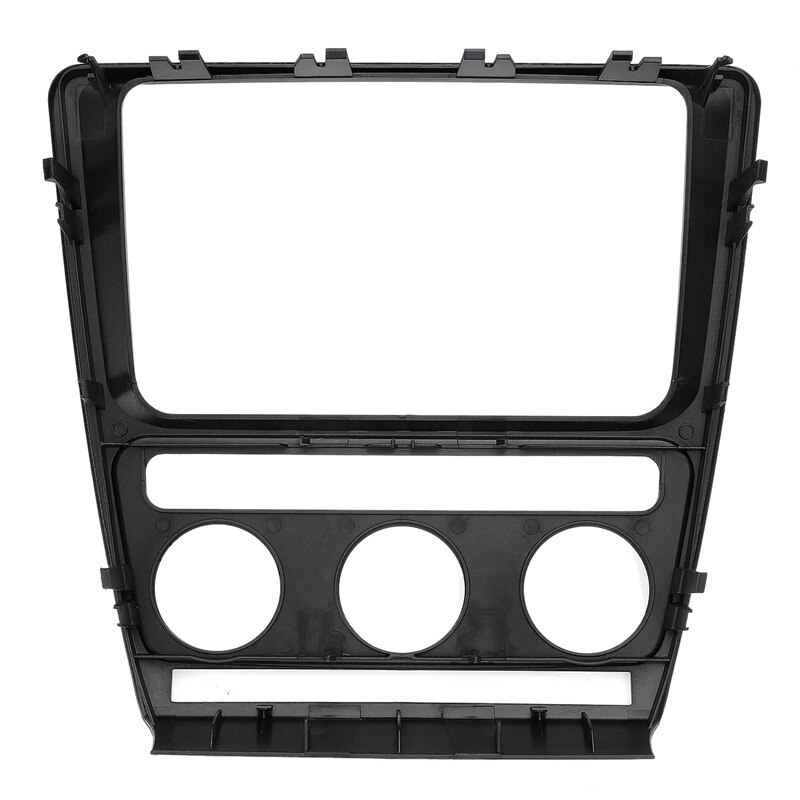 Auto Radio Frame Voor Seat Mii 2012-2015 - Single DIN Dashboard Fascia Plaat Zwart