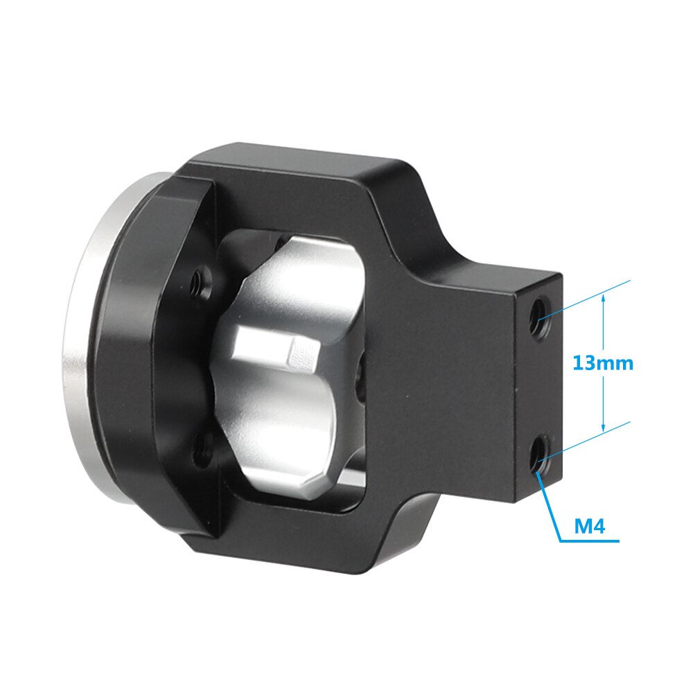 Kayulin Standard ARRI Rosette M6 Extension Mount with M6 thread screw For DSLR Camera Cage Wooden Handgrip