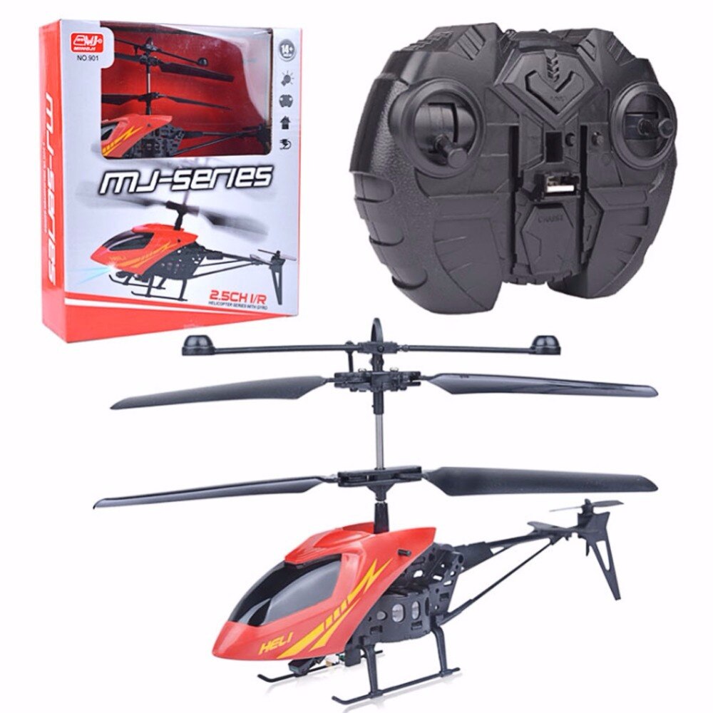 2CH Mini RC Helicopter Radio Remote Control Aircraft 3D Gyro Helicoptero Electric Micro Helicopters For Children