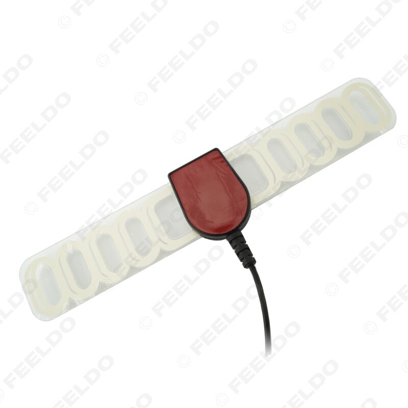 FEELDO Car IEC Connector Active TV Antenna Aerial With Built-in Amplifier #FD-954