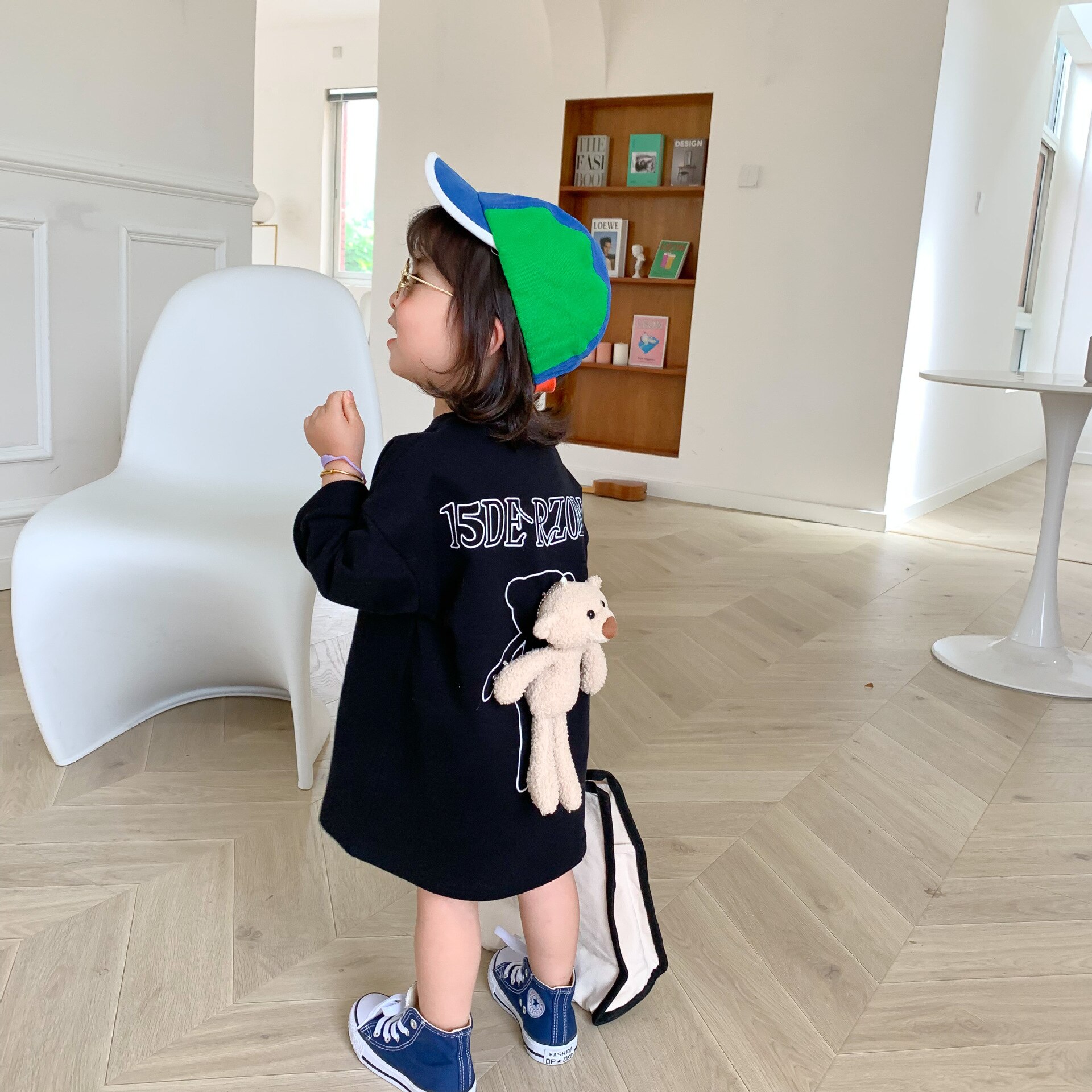 Herfst Meisjes Met Lange Mouwen Katoenen T-shirt Kids Bak Beer Tops