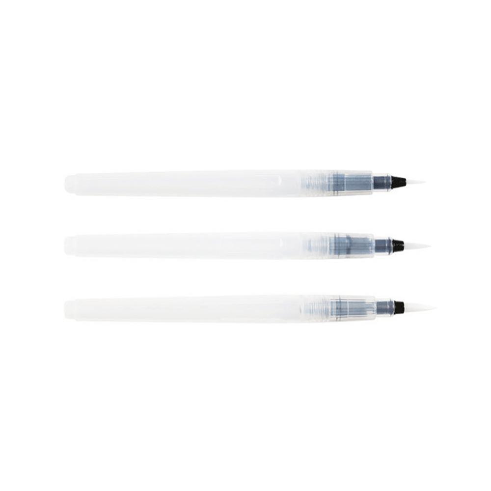 1 Pcs Blue Water Brush Ink Pen for Watercolor brush pen set Calligraphy Painting Illustration Pen Office Stationery Refilla