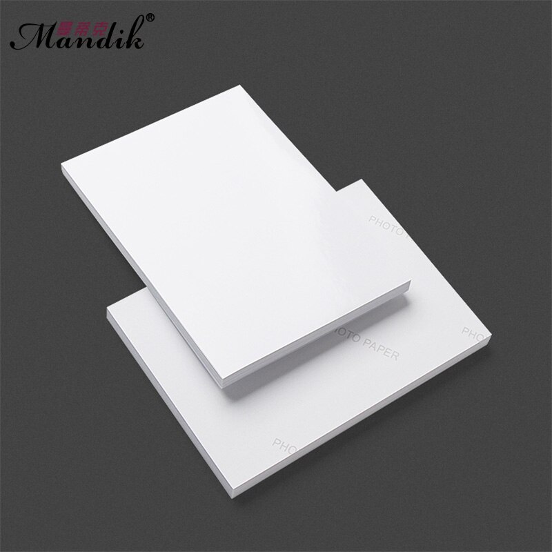 135G 150G A4 50 Vellen A6 100 Vellen Gegoten Gecoat Zelfklevende Inkjet Printing Fotopapier Sticker Label papier