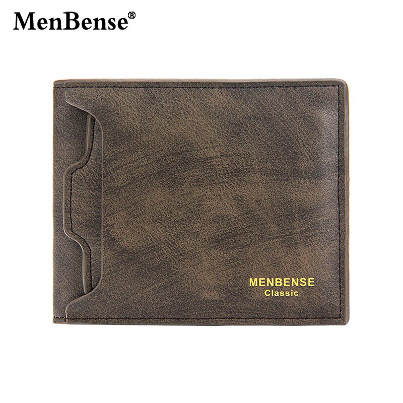 Heren Portemonnee Korte Mode Casual Mannen Bag Card Beetje Meer Kaart Trekken Korte Heren Portemonnee: Khaki