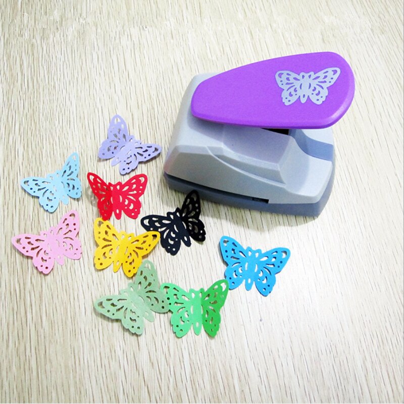 Grote Vlinder 3D Vorm Board Punch Papier Cutter Voor Wenskaart Scrapbooking Machine Handgemaakte Perforator Diy Kinderen Speelgoed