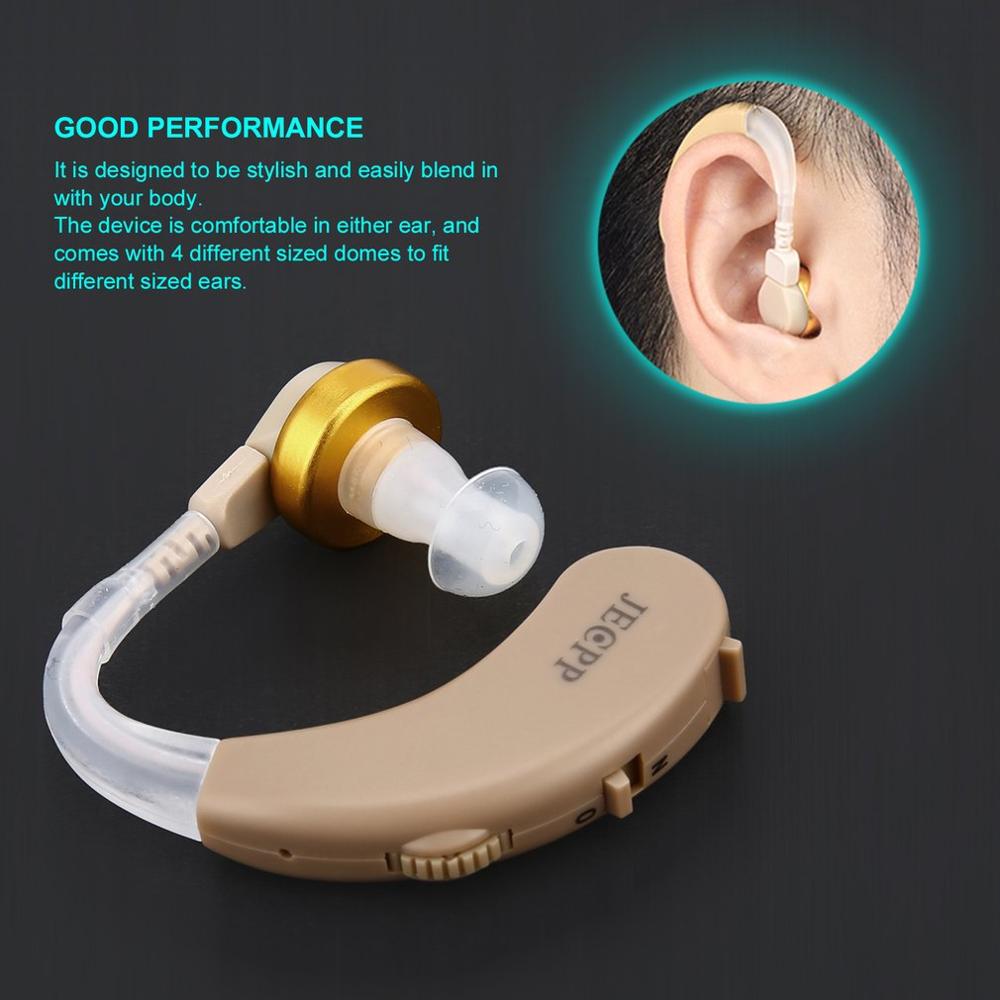 Oor Gehoorapparaat Kit Verstelbare Achter Ear Sound Versterker Apparaat Gehoor Enhancement Sound Enhancer Oor Care Tools F-136