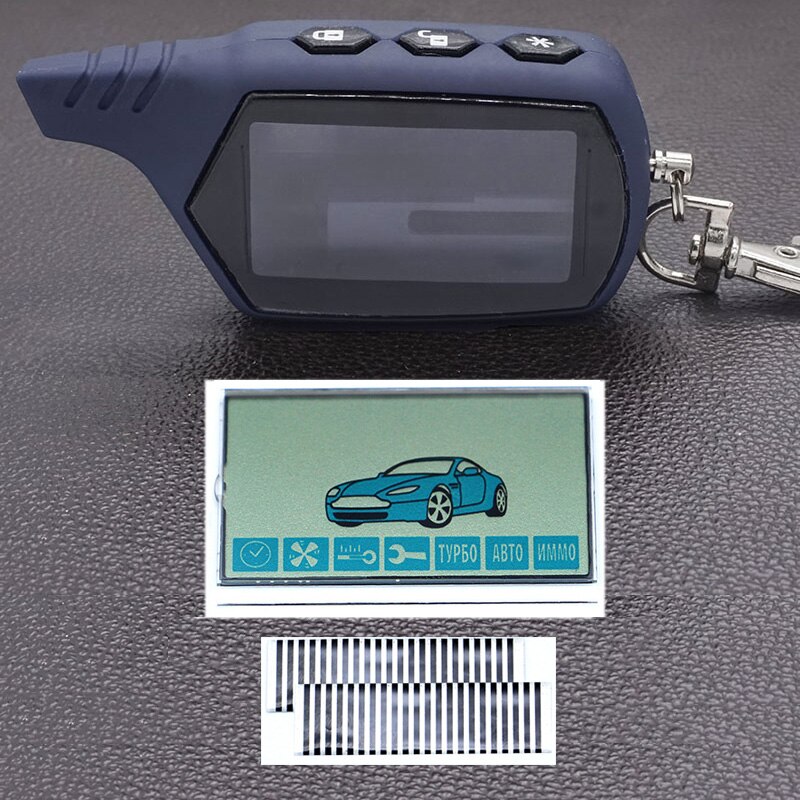 A91 lcd display + LCD schlüsselanhänger körper fall für starline A91 lcd fern zwei-wege auto fernbedienung Auto Alarm