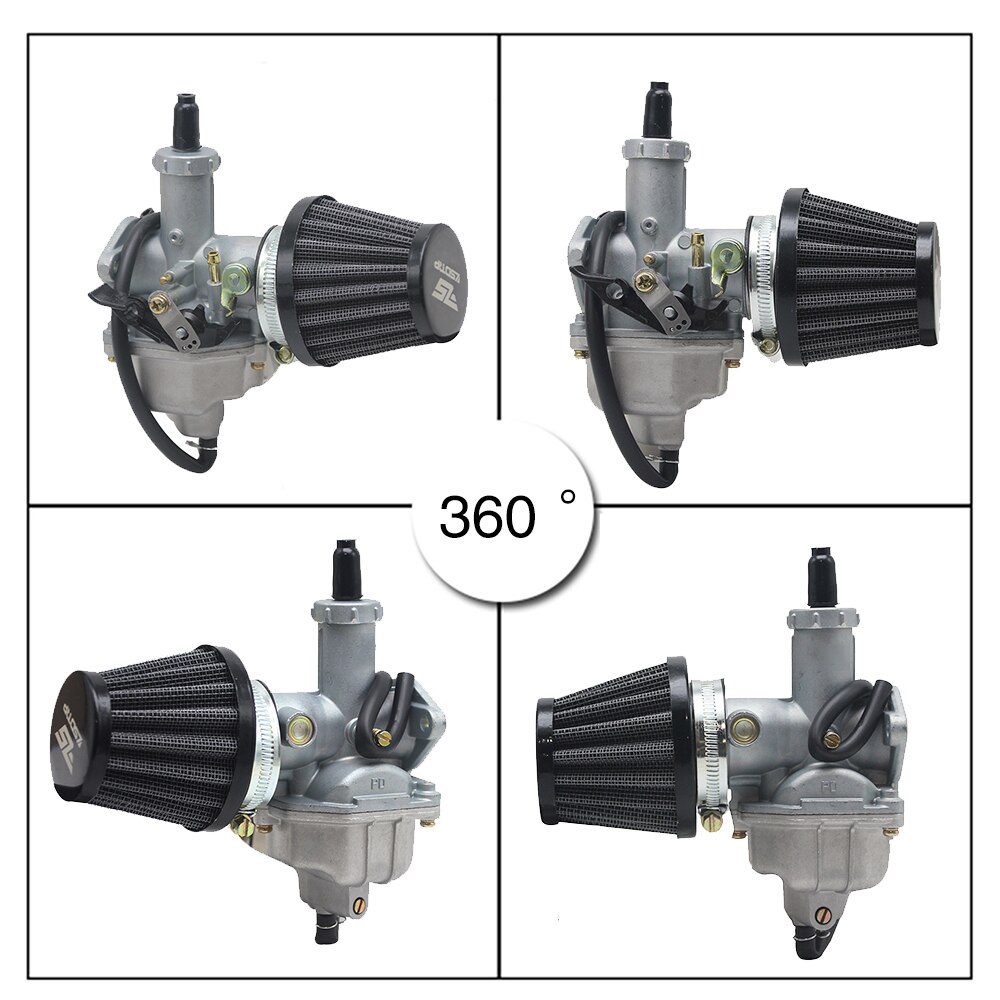 ZS Racing PZ26 PZ27 PZ30 Carb Auto Manu Carburetor + Air Filter For 50cc- 250CC Dirt Pit bike ATV Quad Go kart SUNL TAOTAO