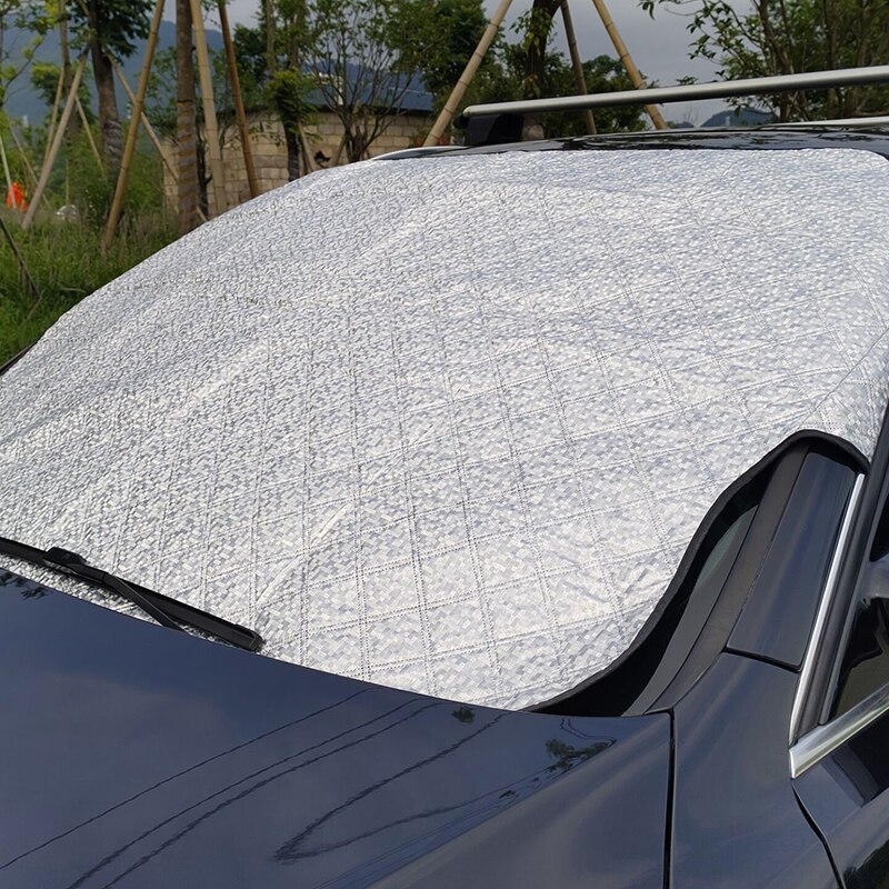 Car Windshield Cover Thick Aluminized Film Snowboard Front Window Anti-Frost And Sun-Shading Dual-Purpose Protection Board