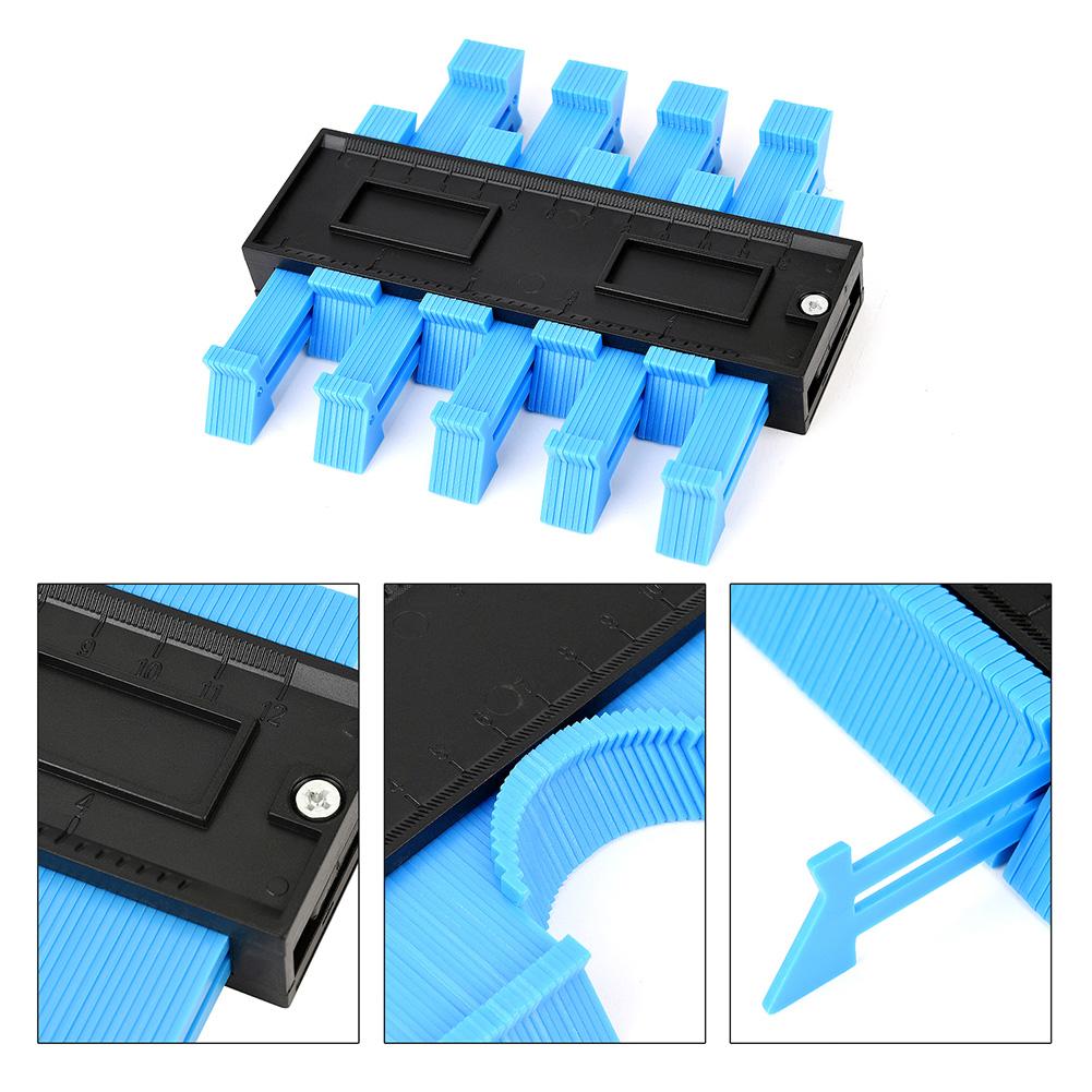 5/6/10inch Profile Measuring Tools Deep Duplicator Tiling Laminate Woodworking Multi-functional Irregular Plastic Gauge Contour