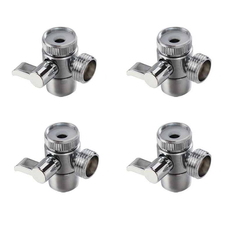 Toilet Washbasin Faucet Outlet Tee Bibcock Washing Machine Inlet Pipe T Adapter Garden Bathroom Water Distributor One In Two Out
