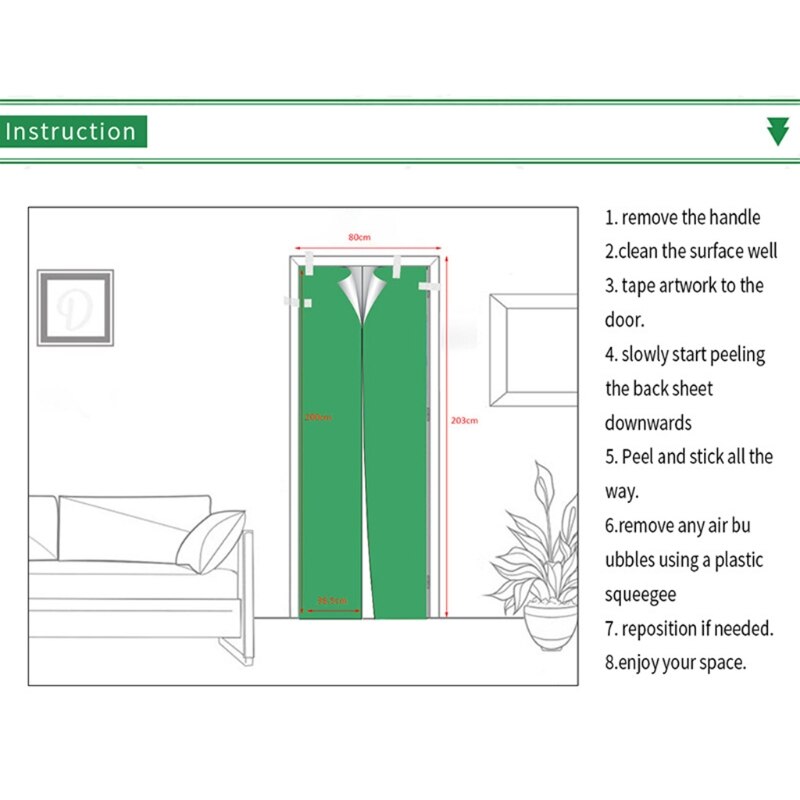3D View Hexagon Door Sticker Peel and Stick Wallpaper Waterproof Removable Decal