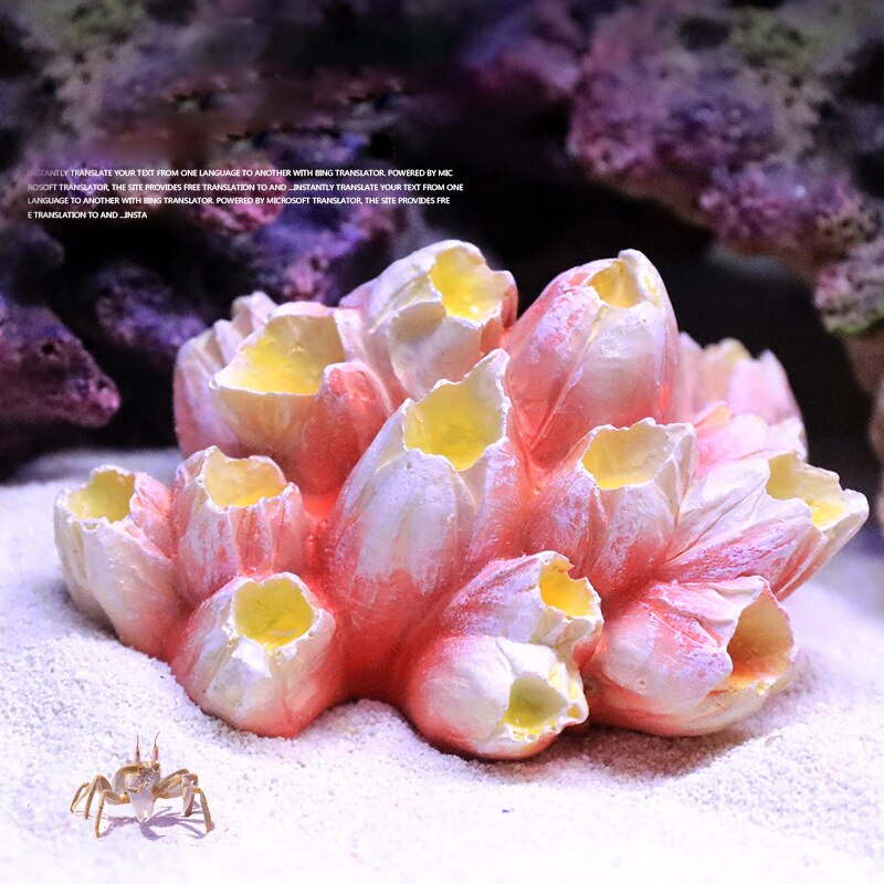 Creatieve Simulatie Coral Aquarium Landschapsarchitectuur Reef Hars Zeester Decoratie Aquarium Ornamenten