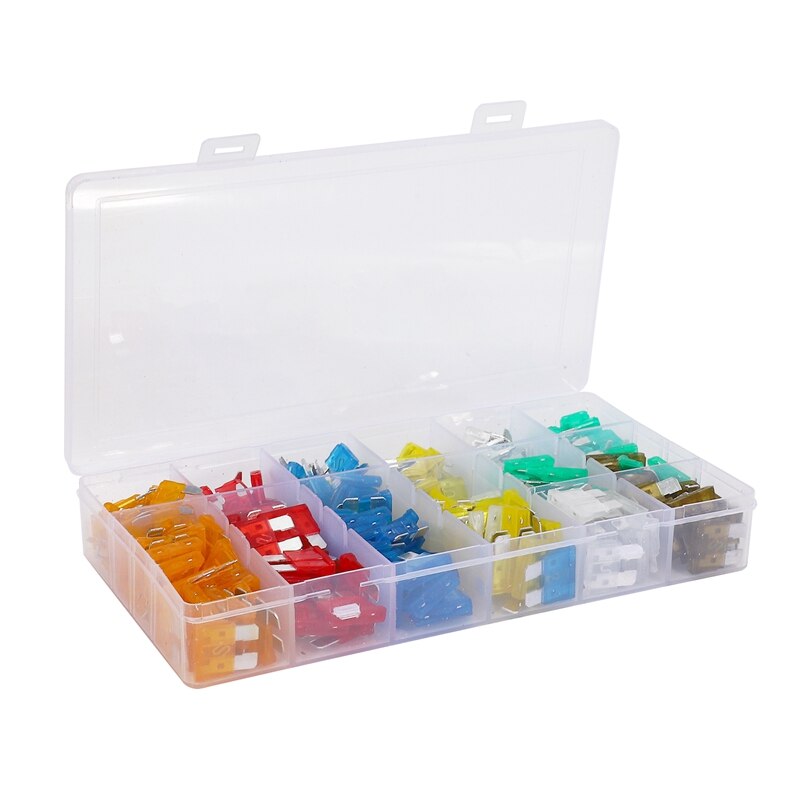 Insert Car 250PCS Medium and Small Aluminum Combination + Small Clip Yellow