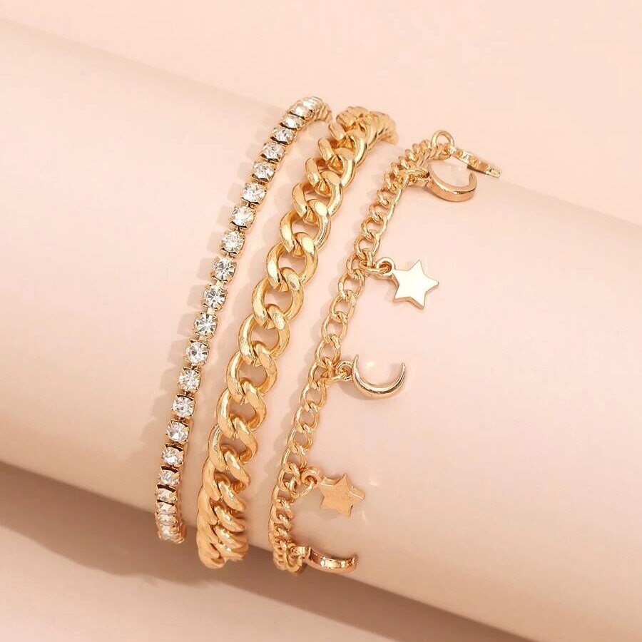 YWZIXLN Boho inciso multistrato foglio perline accessori braccialetto catena geometrica miglior regalo per le donne all&#39;ingrosso B040: B029