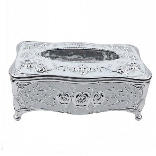 Minch Tissue Doos Luxe Doos Europa Retangle Servet Tissu Houder Ring Houder Papier Wc Tissue Opbergdoos Houder Elegante: 2