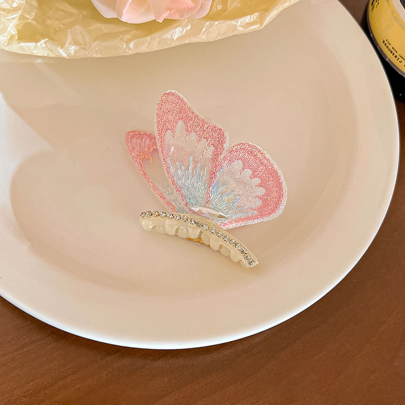 1 stuk dameshaarclip met dubbelzijdig paisley-patroon en strik, trendy haaraccessoire voor dames, perfect voor een zomerse strandvakantie.: Geel