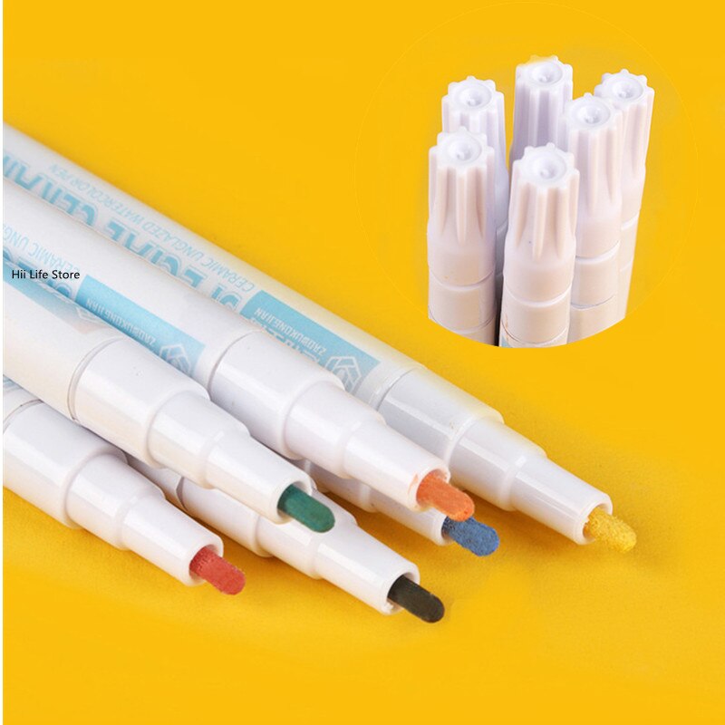 Pottery Art Underglaze Watercolor Pen Underglaze Pigment Pottery Art Painting DIY Glaze Pen Ceramic Coloring Tools