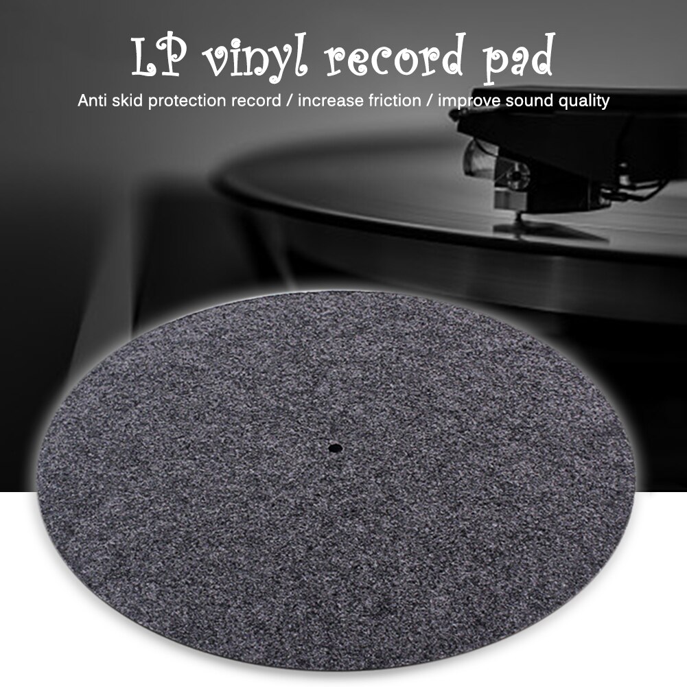 2mm Vinyl Disc Turntable Felt Anti Slip Mat for Phonograph LP Record Player