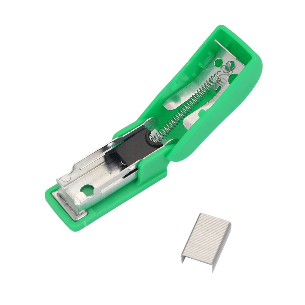 1Pc Portable Mini Stapler Stationery Set Paper Binding Tool Office Accessories School Supplies