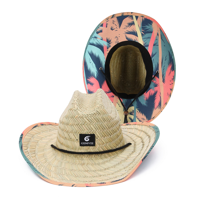 1PC/2pz Nuove Donne Cappello di Salvataggio di Paglia di proprietà Spiaggia Cappello Da suola tutto'aperto Della Boemia Della signora di Modo fedora Cappello Panama: Avorio