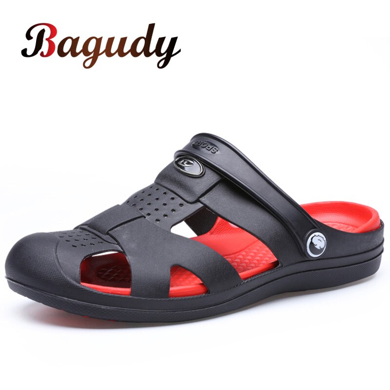Men Outdoor Beach Casual Shoes Men Sandals Summer Flip Flops Slippers Flats Water Shoes Men Jelly Shoes Masculina