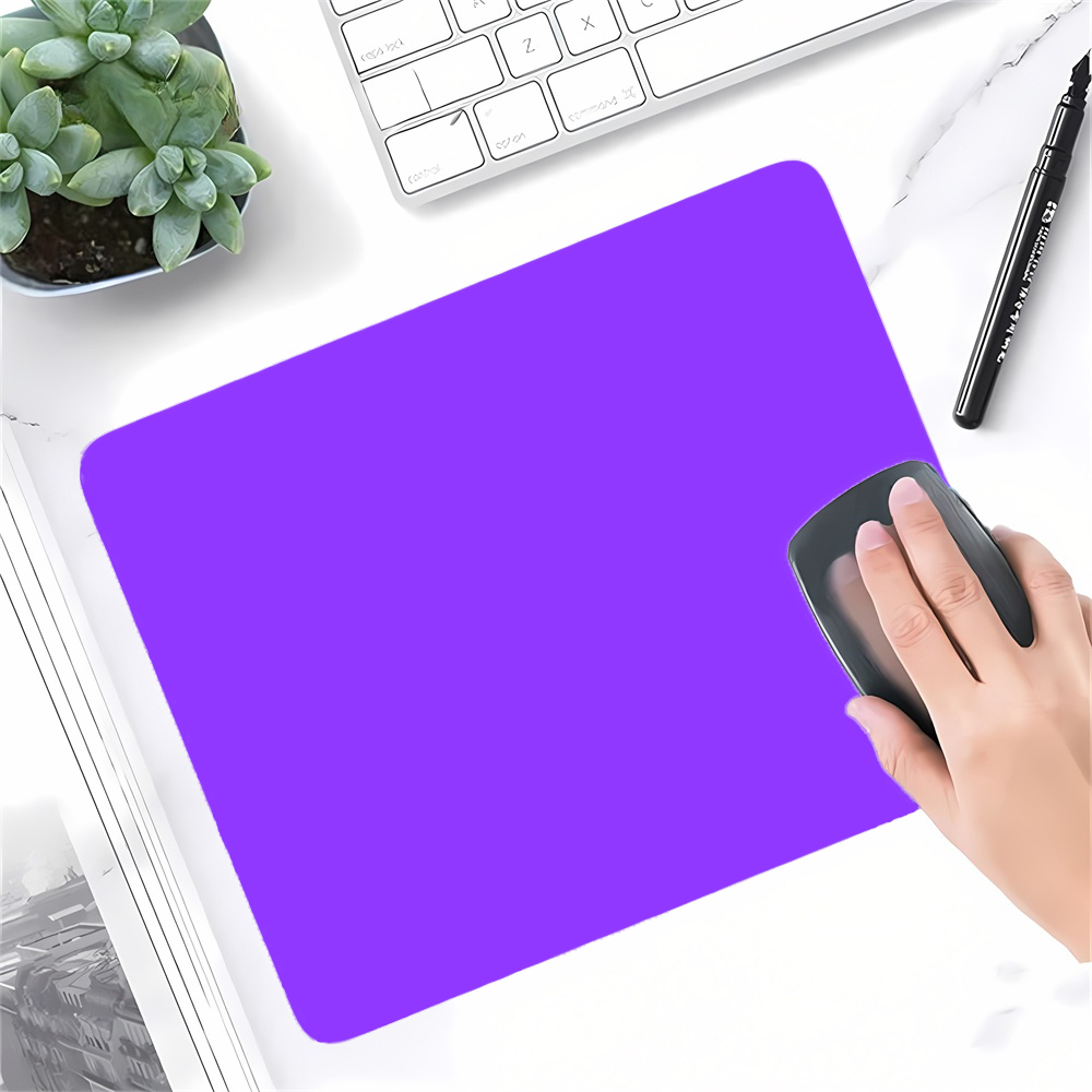 Mouse Pad Gaming Esports Mouse Pad Universal Desktop And Laptop Computer Simple And Pure Black Office Rubber Small Anti Slip Pad