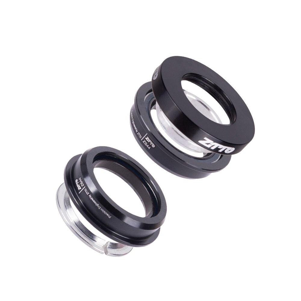 ZTTO Bicycle Internal Headset 44mm MTB Threadless Sealed Bearing 45 Degree ZS44 ZS56 Tapered Straight Fork Steerer