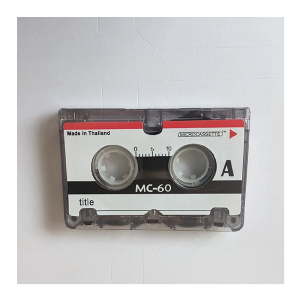 1PCS Mini Interview Tape MC-60 Minute Mini Recording Tape Interview Machine Cassette