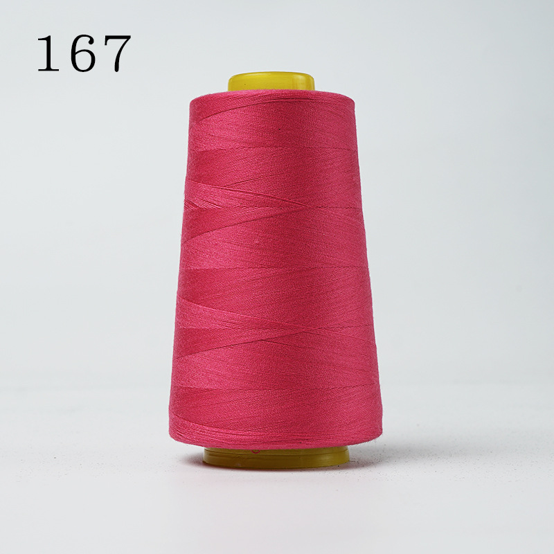 3000Yards 40S/2 100% Polyester Garen Naaigaren Roll Machine Hand Borduren Duurzaam Voor Thuis Naaien Accessoires: SA210052-6-RoseRed
