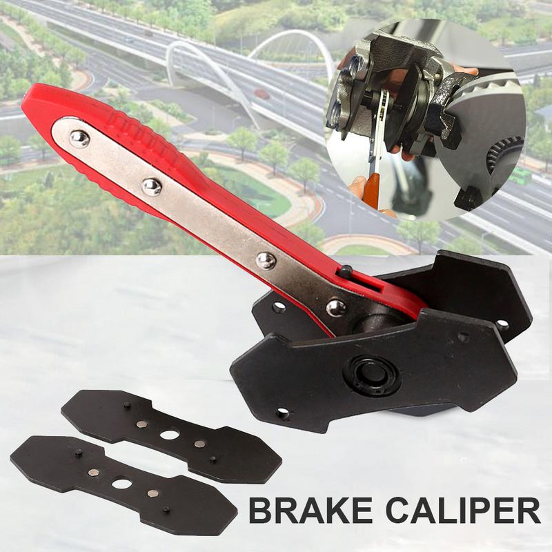 4 in 1 bil skralle bremse stempel caliper spredeverktøy bremse caliper press twin quad separator pad installeringsverktøy